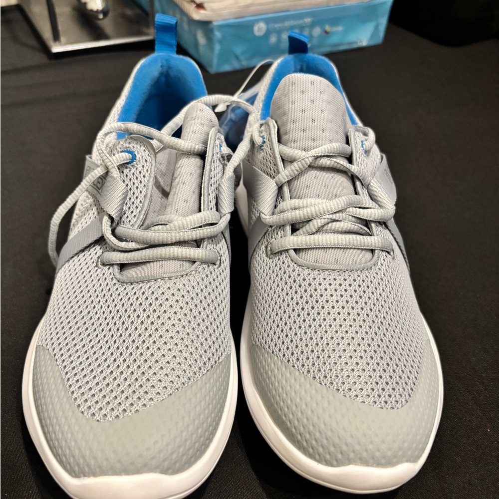 FootJoy Flex Gray/Blue Golf Shoes size 6.5 (no box) will ship in one - Picture 2 of 4